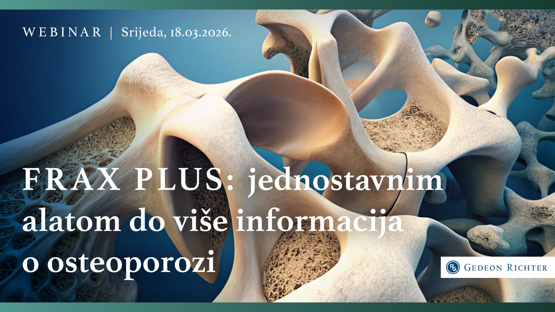 Frax plus: jednostavnim alatom do više informacija o osteoporozi